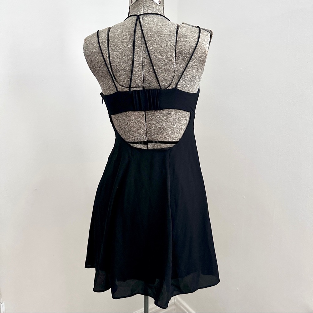 EXPRESS sexy Black Strappy Dress